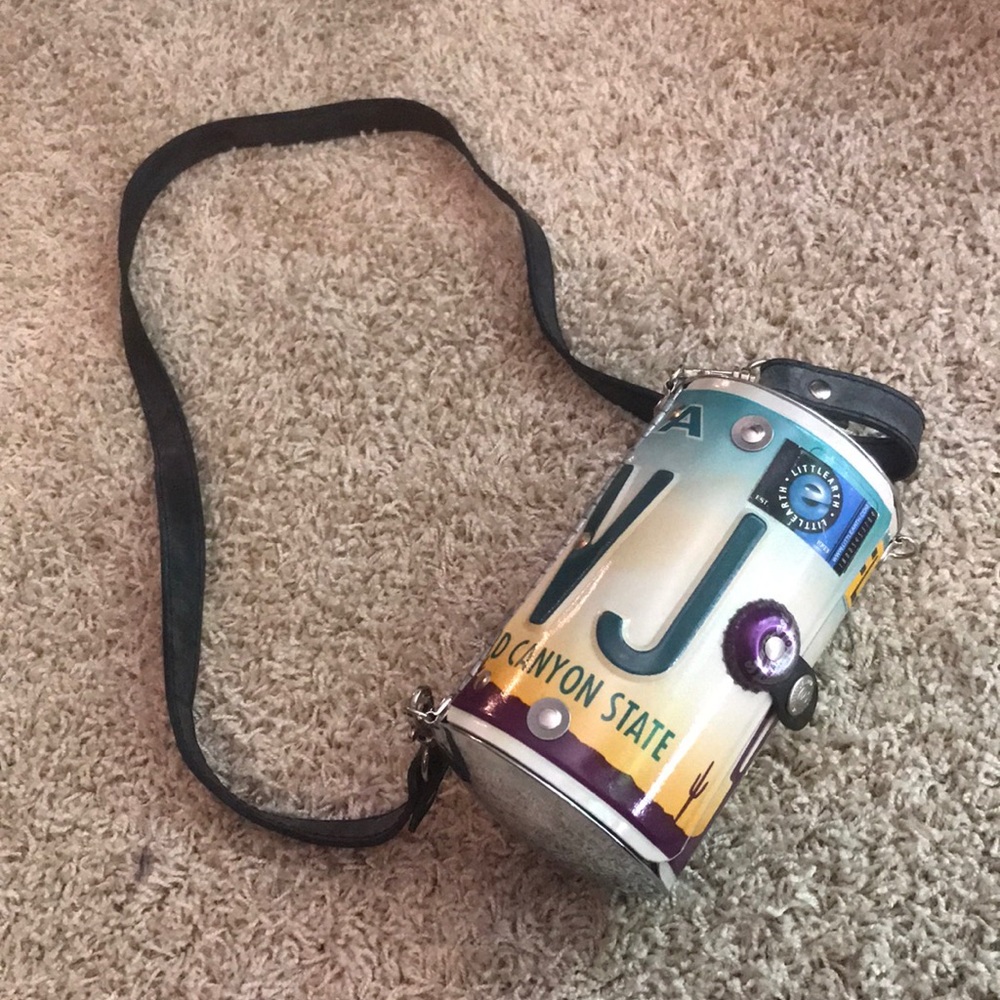 Arizona license plate purse